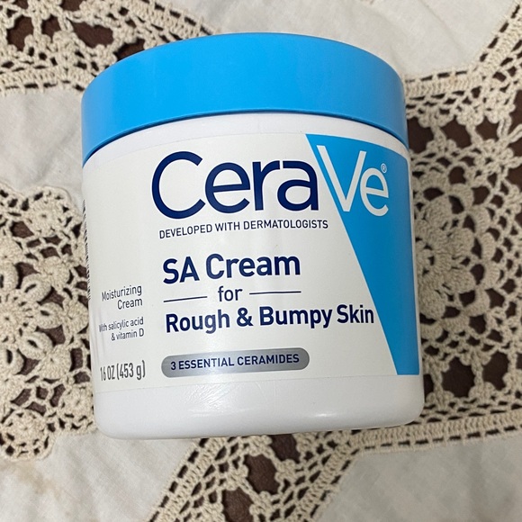 rave Other - CeraVe SA Cream for Rough & Bumpy Skin - White and Blue 16oz
